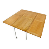 A folding side table "Berit" by Bruno Mathsson, Sweden, 1950s.