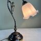 Antique tulip lamp