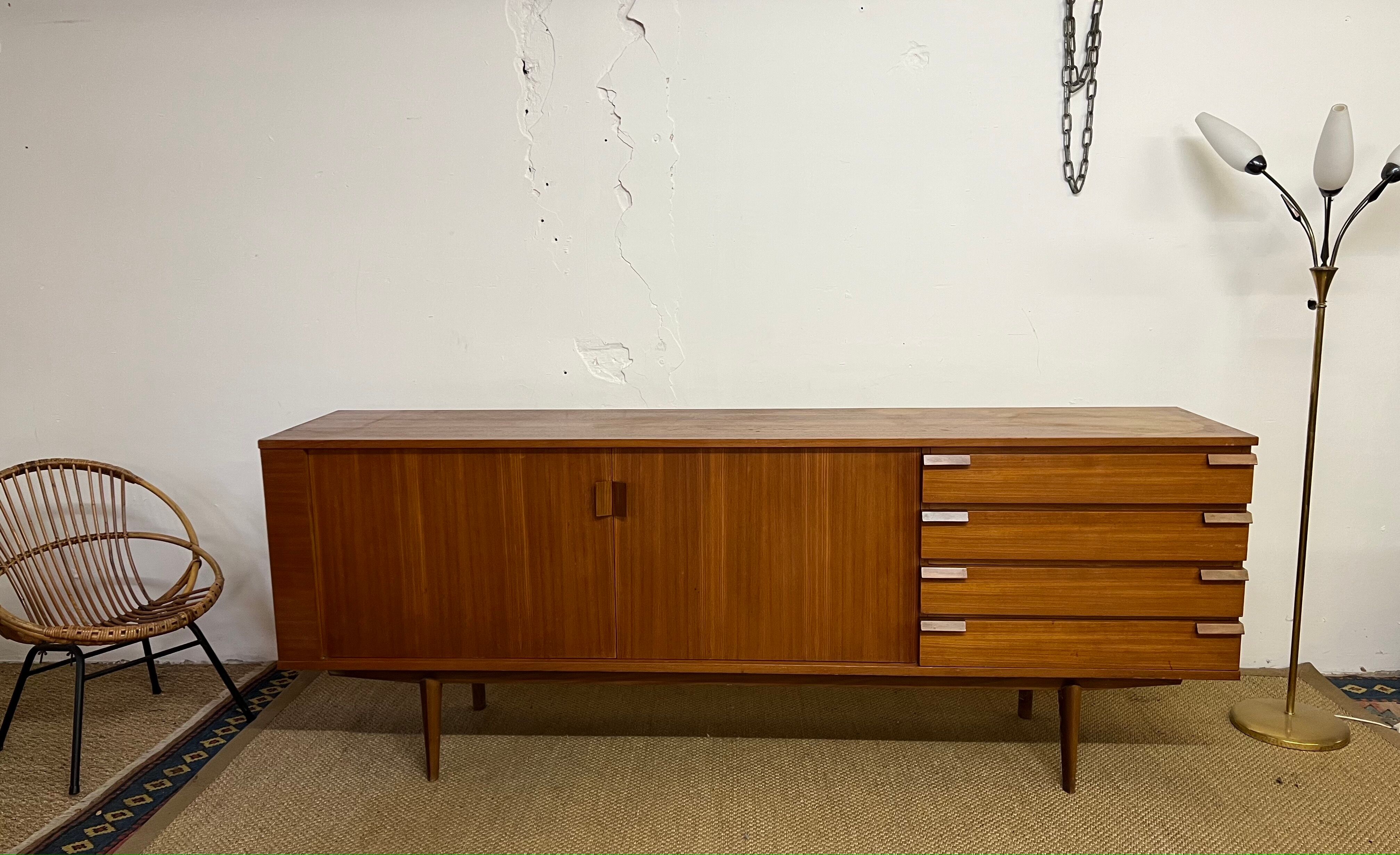 Scandinavian-style vintage enfilade