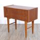 Meuble d'appoint vintage scandinave en teck 1960