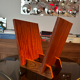 Kiosque / Range-vinyles en bois bubinga – fabrication artisanale
