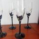 Set of 5 Luminarc Anaïs champagne flutes