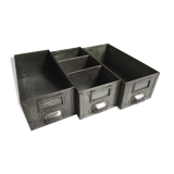 Lot of 3 industrial lockers