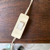 Vintage pink natural stone lamp base