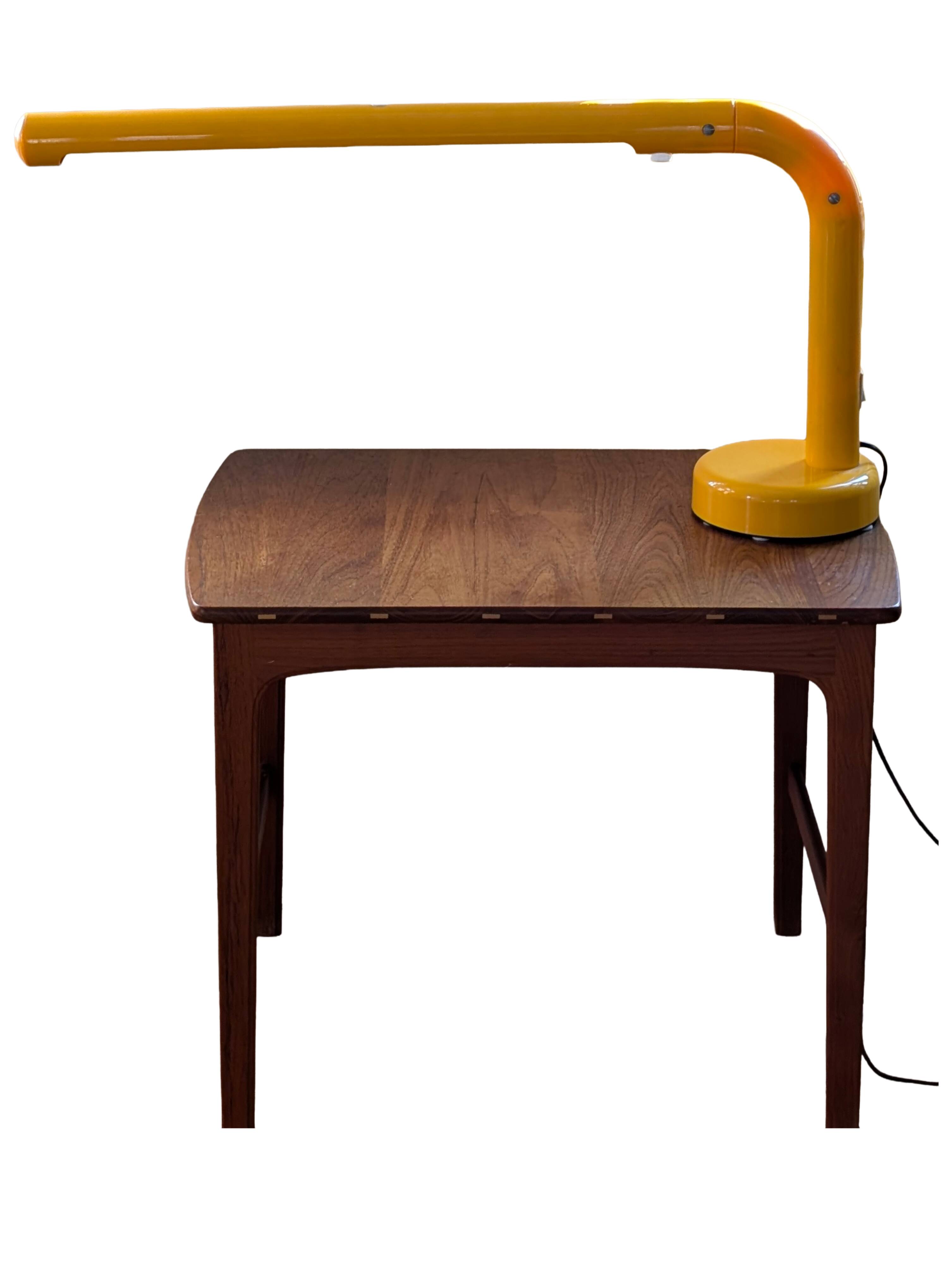 "Tuben Lamp" desk lamp in yellow – Anders Pehrson - Ateljé Lyktan – Sweden