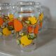 4 old water/orangeade glasses