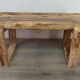 Wooden coffee table