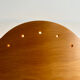 Pair of vintage wall lamps in wood France 1980