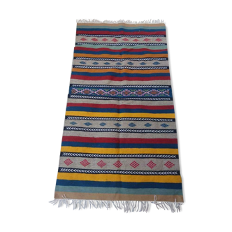 Carpet berber kilim multicolor handmade 110x190cm