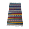 Tapis kilim berbère multicolore fait à la main 110x190cm