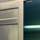 Renovated black Art Deco Parisian wardrobe