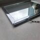 Barber mirror with chain.