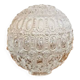 Vintage Molded Glass Globe