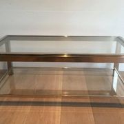 Chrome coffee table