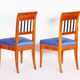 Set of Biedermeier Dining Chairs in Cherry Tree, 1820s