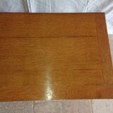 Light oak bedside table