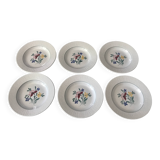 Fabiola Digoin Sarreguemines deep plates from the 50s