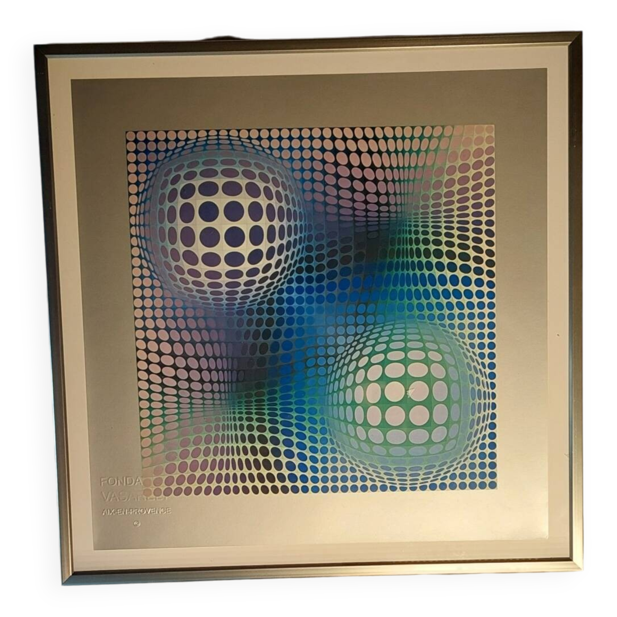 Lithographie Vazarely originale