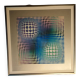 Vazarely Original Lithograph