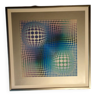 Vazarely Original Lithograph