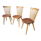 Set of 3 Baumann bistro chairs, Menuet model