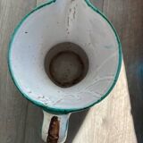 Ceramic pitcher signed Robert Picault – Scarified decoration – Vintage