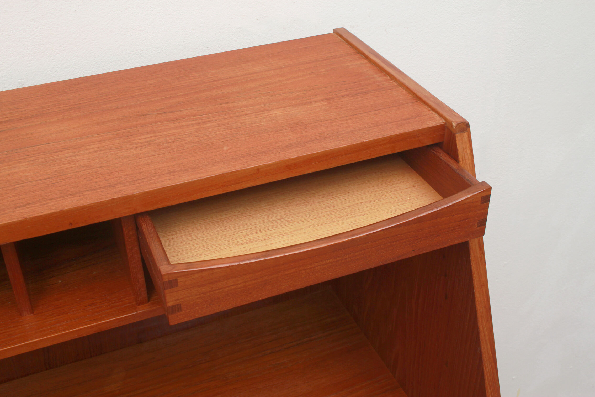 1960s secretary in teak, Dyrlund Denmark
