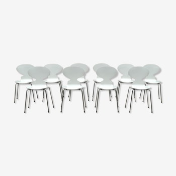 Series of 10 ant chairs by Arne Jacobsen, 1979