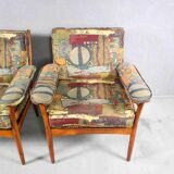 Mid Century Lounge Chair From Gote Mobler, Sweden 1970s