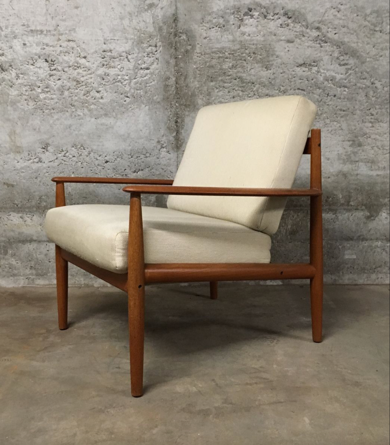 Danish mid-century 118 armchair by Grete Jalk for France & Son, 1950