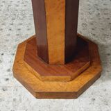 Art Deco side table plant table octagonal