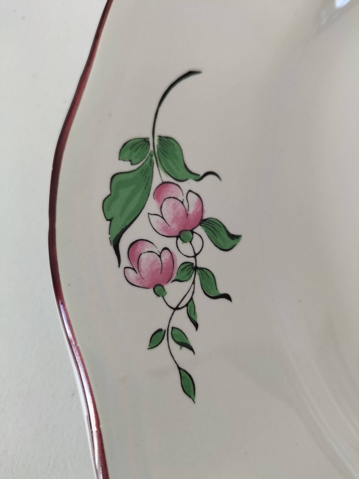 Duo of Gien and K&G Lunéville plates