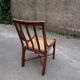 Office chair mc guire in bamboo and seat in cannage