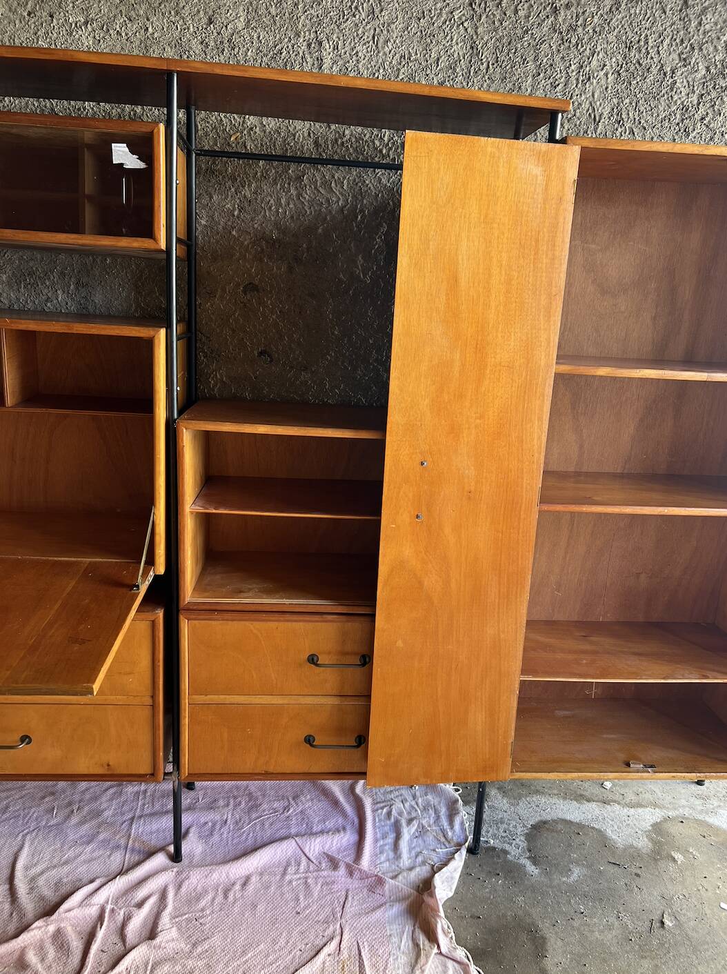 Scandinavian Modular Library Shelf (70s)