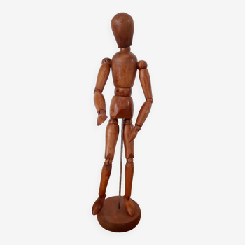 Articulated wooden mannequin puppet