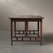 Table Arts & Crafts en chêne massif, vers 1900
