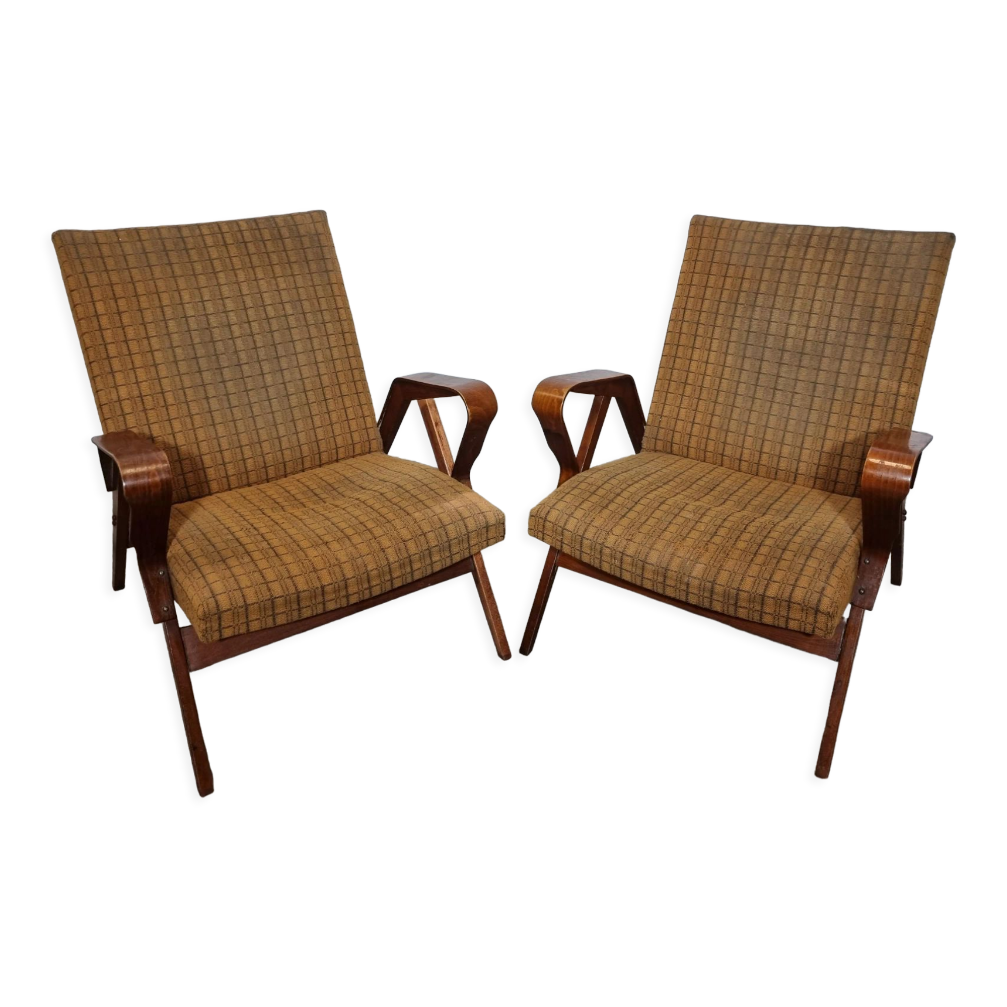 Armchairs by Frantisek Jirak