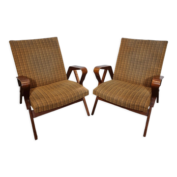 Armchairs by Frantisek Jirak