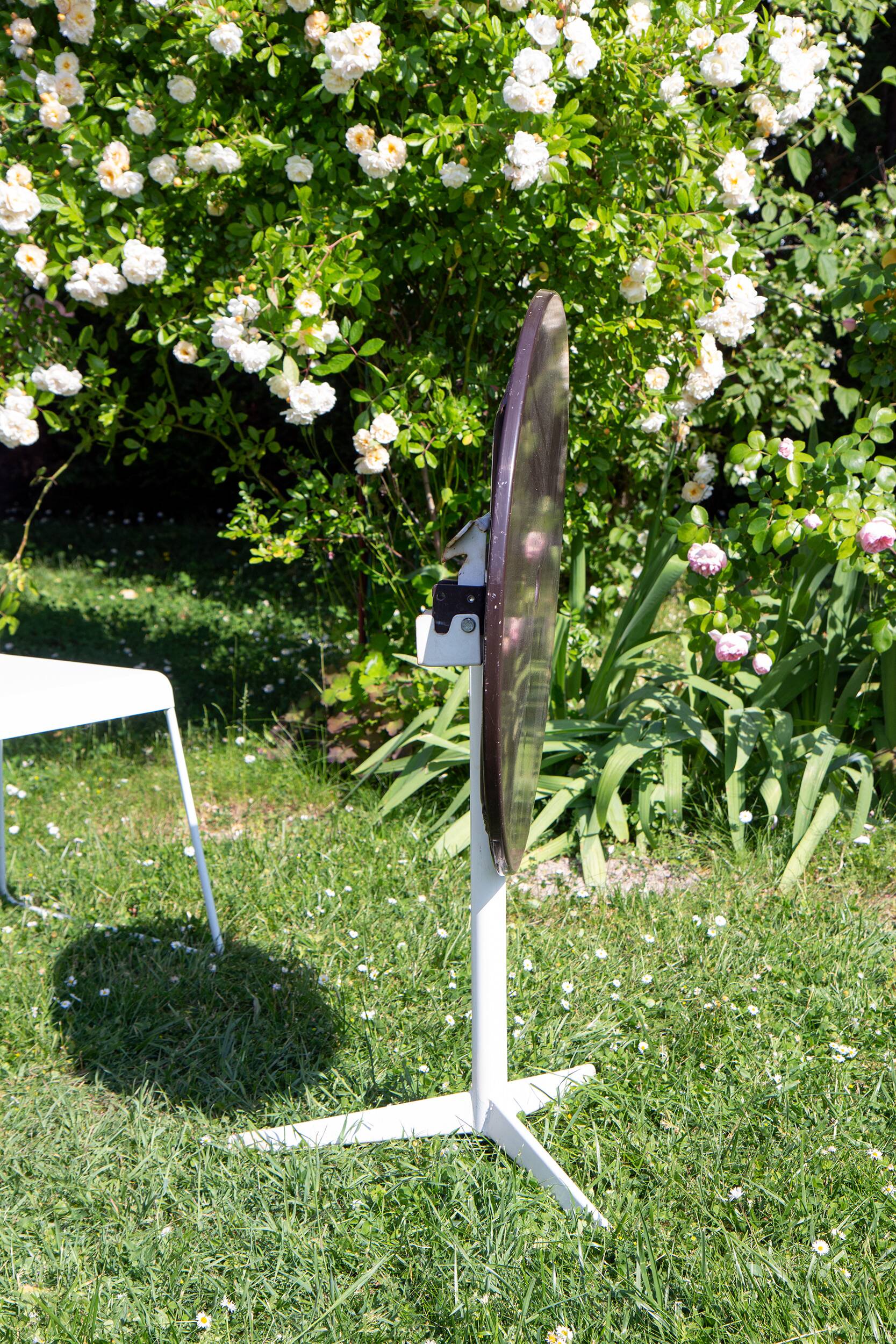 70s garden table, folding top
