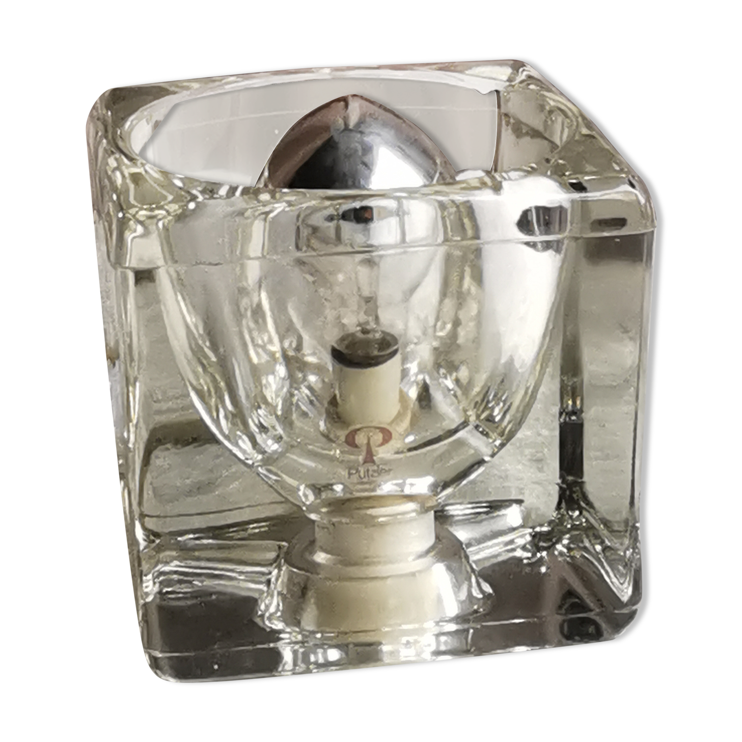 Putzler's vintage "ice cube" lamp
