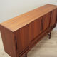 Teak highboard, Danish design, 1960s, Denmark