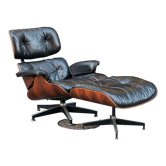 Lounge Chair and ottoman armchair by Charles & Ray Eames - Herman Miller 1976