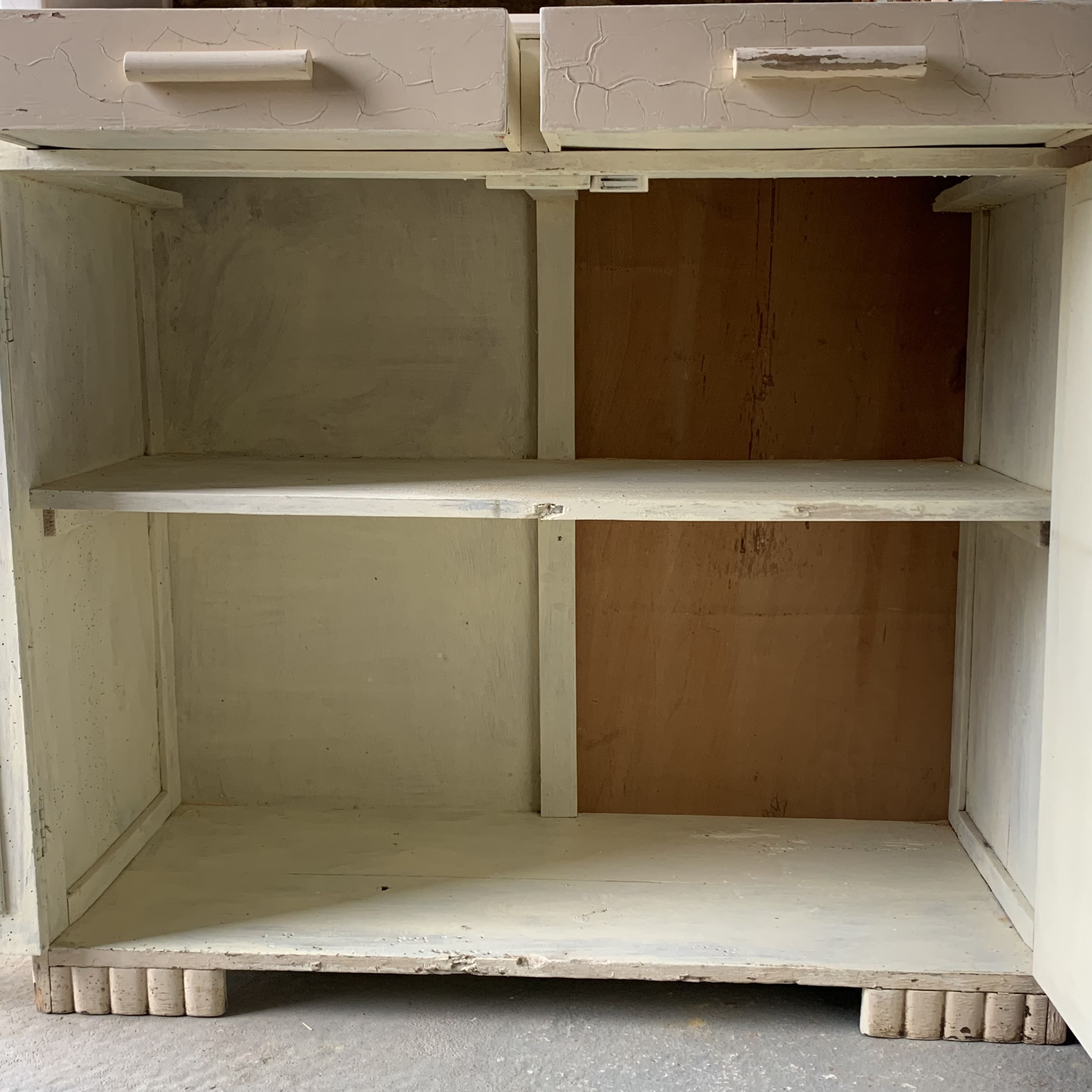 Buffet with elephant feet