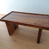 Set square table 6/8 people + 4 chairs + 2 benches