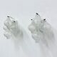 Mid-century Tulipan glass pair of sconces by Kalmar, Austria, 1960s