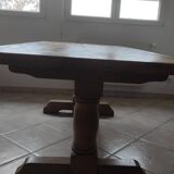 200cm Solid Oak Monastery Dining Table