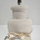Sculptural lamp foot in natural stone design 70s