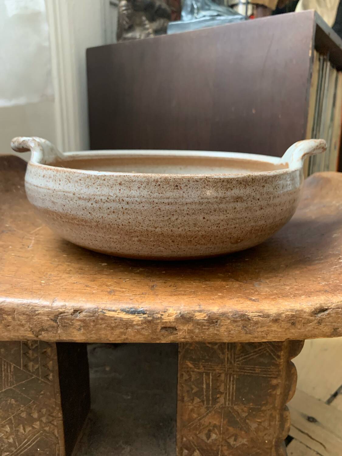 Voldemar Volkoff - Grey Ceramic Dish - Vallauris