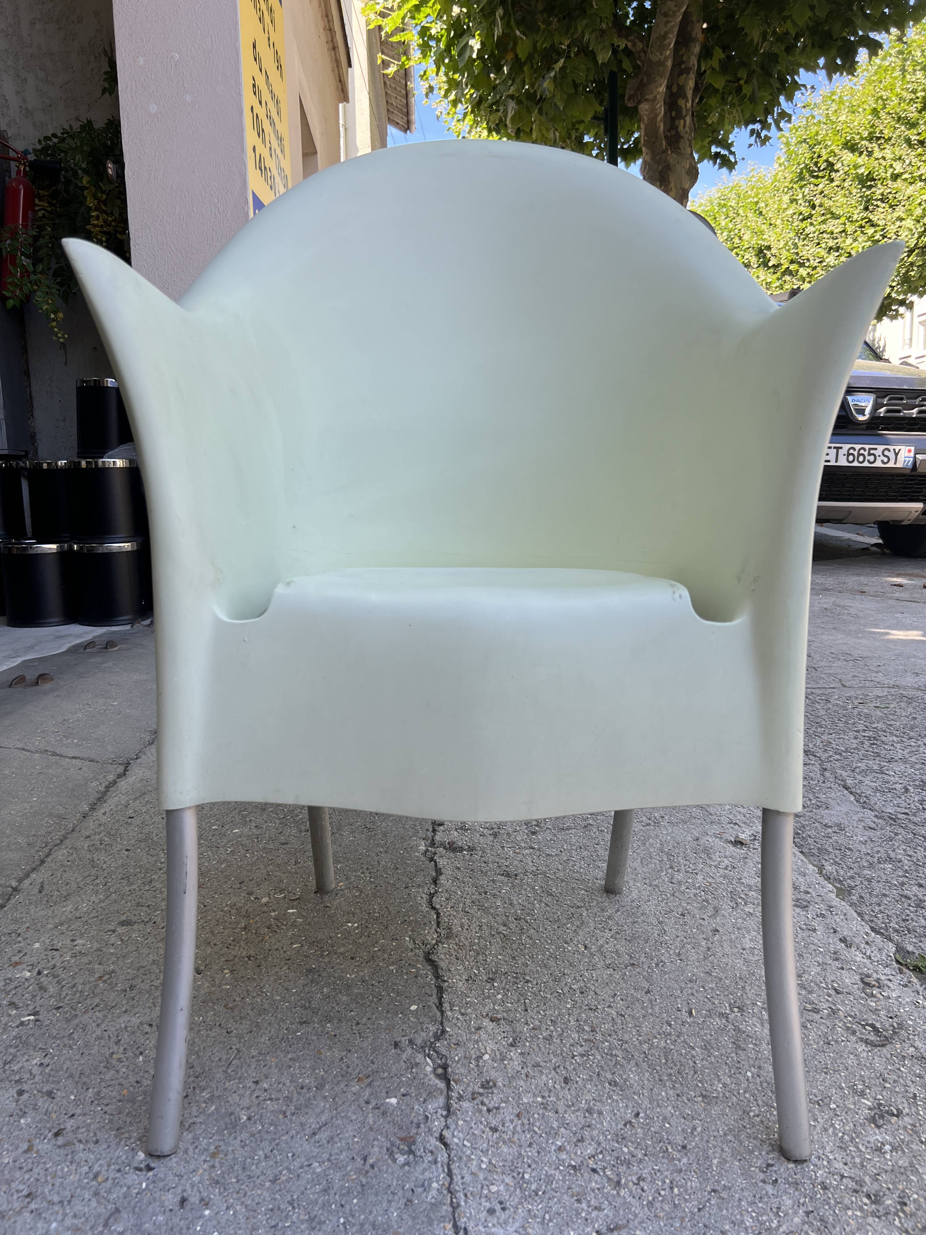 Armchair "Lord Yo" by Philippe Starck ivory color