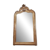Louis Philippe mirror with pediment 141 x 80